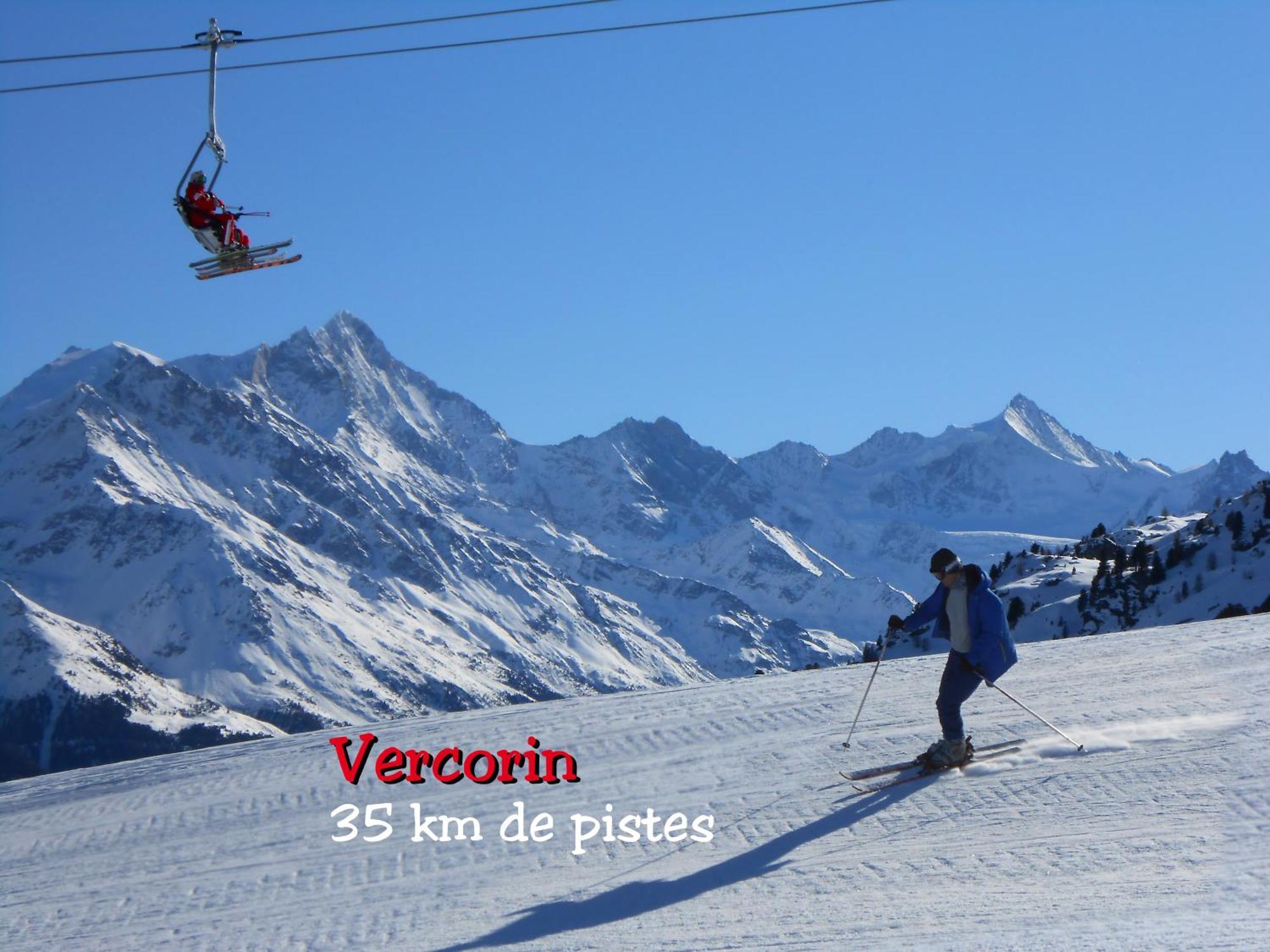 La Montagnette, Vercorin Exterior foto